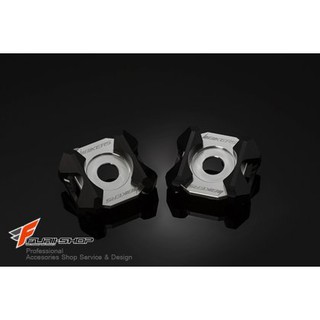 แผ่นสเกลตั้งโซ่ Rear Adjuster Plates for ninja2013