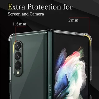 เคสโทรศัพท์มือถือแบบนิ่ม TPU กันกระแทก สําหรับ Samsung Galaxy Z Fold 7 6 5 Flip 4 3 2 Fold 4 Flip 4 Fold 3 Flip 3 5G