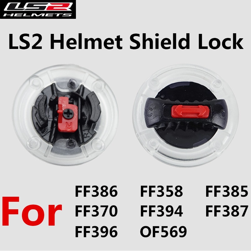 Ls2 FF325 Strobe หมวกกันน็อครถจักรยานยนต์โล่สกรูเหมาะสําหรับ LS2 FF358 FF392 FF370 FF396 Moto หมวกกันน็อก Visor