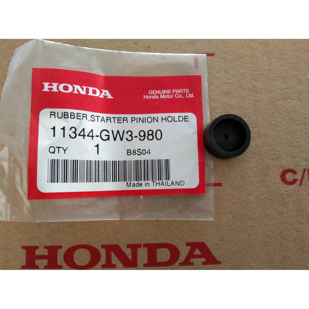 ยางรองฝาครอบเฟืองมอเตอร์สตาร์ท คลิก110-110i , scoopy-i , zoomer-x แท้ศูนย์100%  / 11344-GW3-980