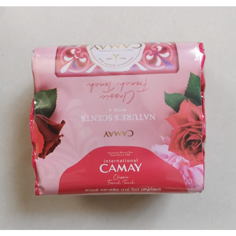 camay classic Soap 125g x 3 Bars exp 09/2026