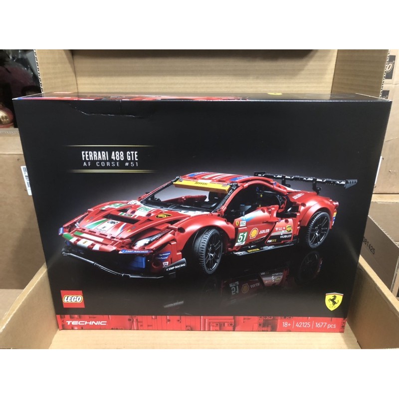 LEGO Technic 42125 Ferrari 488 GTE “AF Corse #51” ของแท้ พร้อมส่ง!