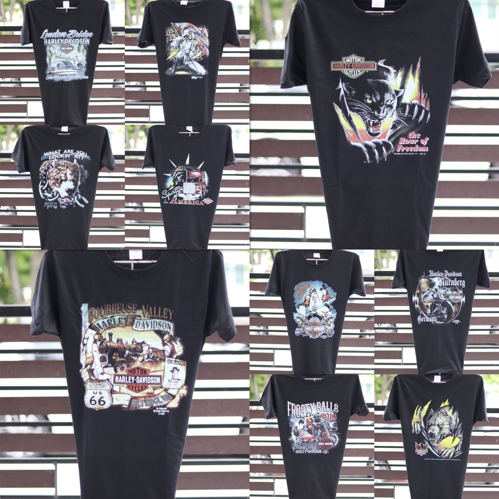 เสื้อยืดฮาเลย์ เสื้อวินเทจ 3D EMBLEM Label USA