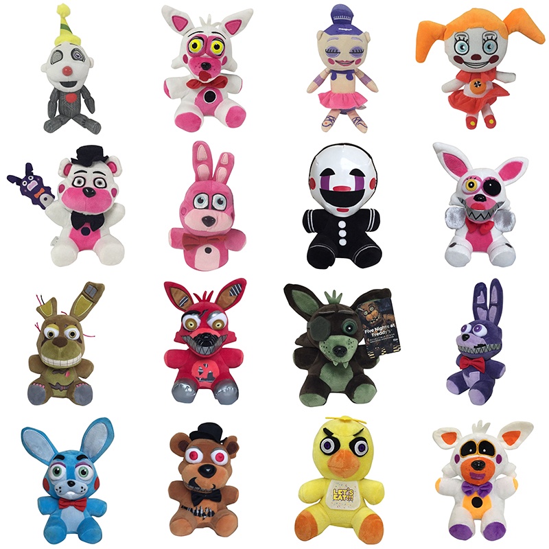 Game FNAF Funtime Freddy Birthday Party Cake Toppers Baby Shower Boys  Birthday Party Decorations Supplies Kids
