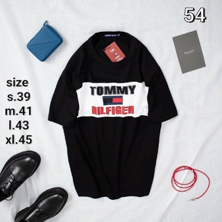 tommy เสื้อยืดแขนสั้น