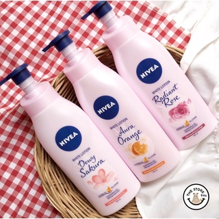 นีเวีย ดิวอี้ โลชั่น ขนาด 30 และ 350 มล. Nivea Dewy White Lotion 30, 350 ml.