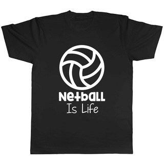 ส่งเร็ว เสื้อยืดลําลอง แขนสั้น พิมพ์ลาย Netball Is Lifes Wild Unseix แฟชั่นฤดูร้อน ของขวัญS-5XL