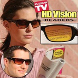 แว่นตากันแดดพร้อมเลนส์ขยายอ่านหนังสือ เลนส์ HD VISION READER 2 IN 1