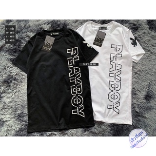 พร้อมส่ง 🐰 เสื้อยืดเพย์บอย playboy งานสกรีนข้าง แบบใหม่ล่าสุด เสื้อผ้าแฟชั่น เสื้อเชิ้ตแขนสั้น