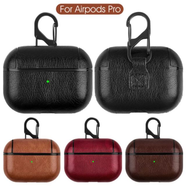 เคสหนัง A I R P O D S P R O Case Coque Ear pods Cover สวย หรู แต่ยังปกป้องกันกระแทกอย่างดี