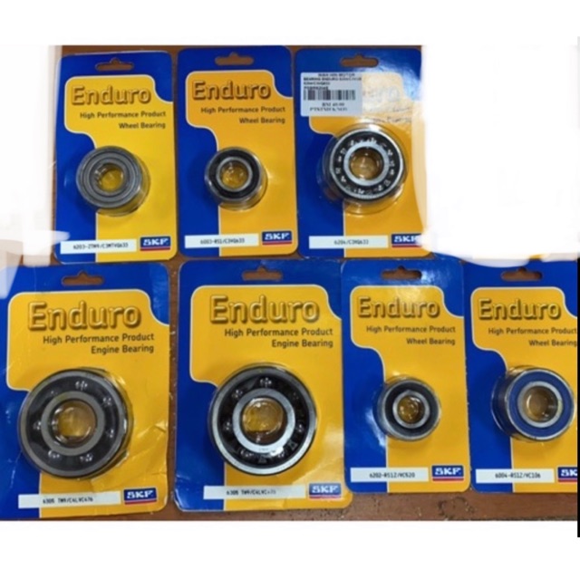 Suzuki TXR150 SKF BEARING ENDURO 6305 x 2 / 6204 x 2 / 6202 x 1 / 61905C3 x 1
