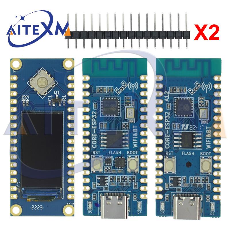 บอร์ดไมโครคอนโทรลเลอร์ ESP32 ESP32 C3 LCD CORE เสาอากาศ 2.4G 32Pin IDF WiFi และบลูทูธ CH343P สําหรับ