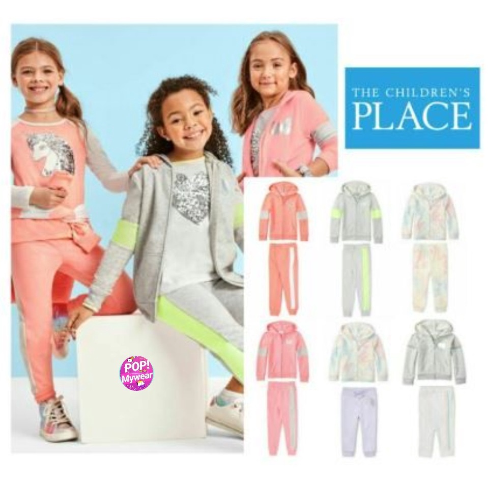 Girls& 39; SET POPMYWEAR PLACE JOGGER JACKET SZ 4-16Y / GIRLS& 39; JACKET SET / GIRLS& JOGGER 39; JA