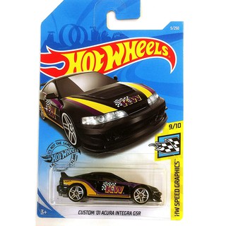 Hot Wheels 2019 HW Speed Graphics No.5 Custom 01 Acura Integra GSR