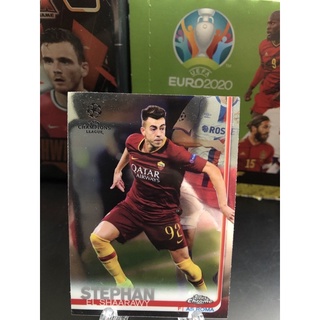 2018-19 Topps Chrome UEFA Champions League Soccer Cards Roma