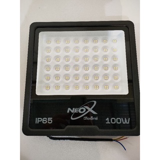 สปอร์ตไลท์ ไฟสปอร์ตไลท์ LED 100W แสงขาว NEOX ใช้ไฟฟ้า 220V