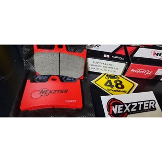 NEXZTER **ชุดผ้าเบรคคู่หน้า**(ซ้ายขวา)YAMAHA MT07,MT09,MT10,FJ09,T-MAX,R1(Y12UP),R1M