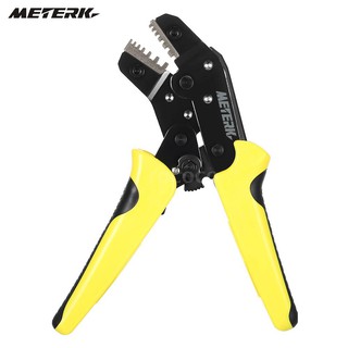 Meterk Professional Wire Crimper Engineering Ratchet Terminal Crimping Pliers JX-06WF 0.25-6 mm2 Bootlace Ferrule C