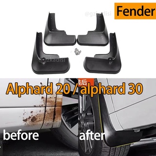 บังโคลน อุปกรณ์เสริม สําหรับรถยนต์ alphard 20 alphard 30 (2008-2021)agh20 anh20 agh30 anh30