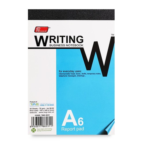 สมุดโน้ตฉีก Pgrand A6