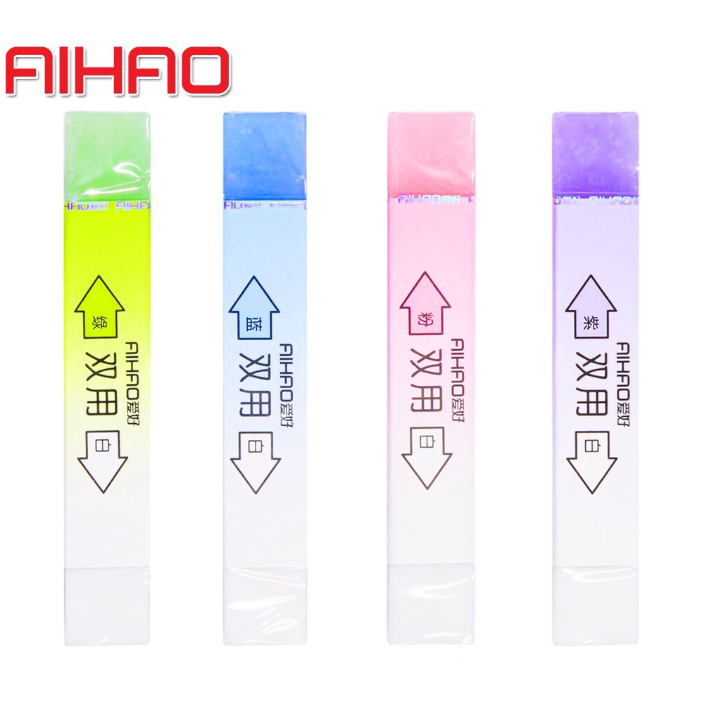 (4 ชิ้น) ยางลบแฟนซี aihao รุ่น 12061 / 12076 / 12083