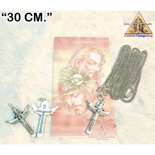 สร้อยสแตนเลส จี้พระตรีเอกภาพ "The Trinity" Stainless Necklace Catholic คาทอลิก ศาสนาคริสต์