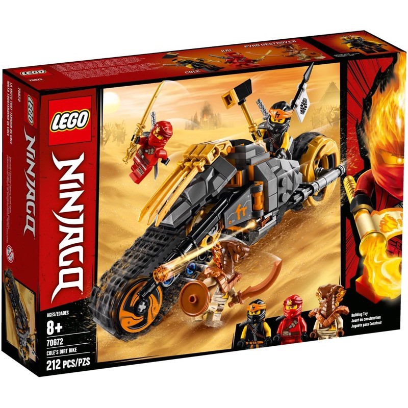 LEGO Ninjago 70672 Cole's Dirt Bike