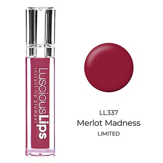 Luscious Lip No: 337 สี Merlot Madness สุดยอดลิปสติกสีฉ่ำวาว และเรียวปากอวบอิ่ม **พร้อมส่งทันที ของแท้ 100%**