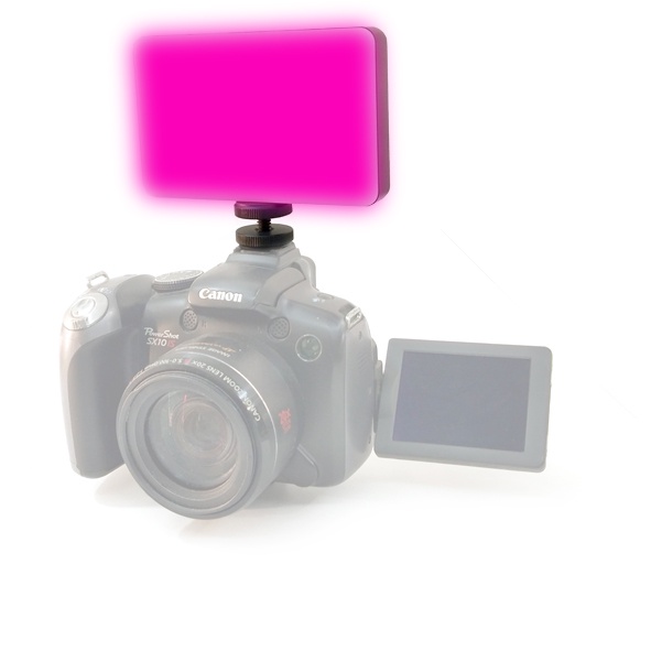 Ulanzi VL120 RGB Compact LED On Camera Video Light สําหรับ DSLR และกล้องวิดีโอสมาร์ทโฟนมือถือ ฯลฯ...