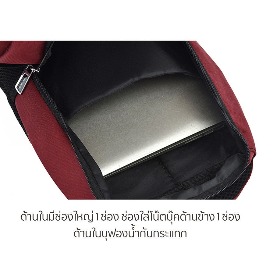 TForever Young-กระเป๋าสะพายหลัง กระเป๋าเป้ Unisex  มีช่องใส่โน๊ตบุ๊ค สายปรับความยาวได้ รุ่น LX-104B2