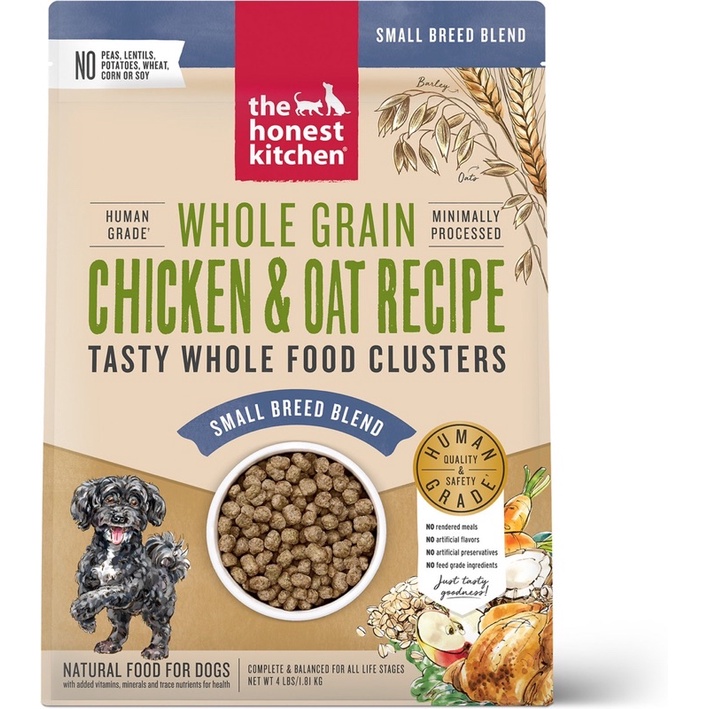 อาหารสุนัข The Honest Kitchen Whole Food Clusters สูตร Whole Grain Small Breed Blend Chicken & Oat R