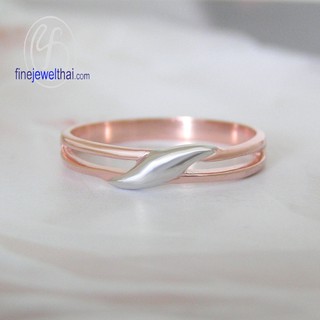 Finejewelthai แหวนพิ้งก์โกล-แหวนหมั้น-แหวนแต่งงาน-silver-wedding-Ring - R124600wg-pg