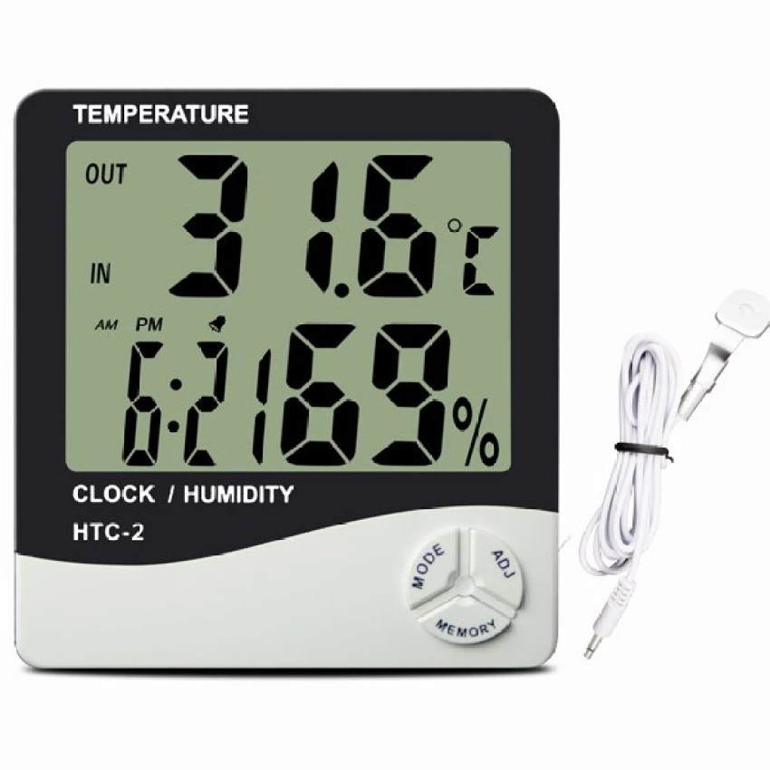 CHINA Digital Thermometer Hygrometer HTC-2