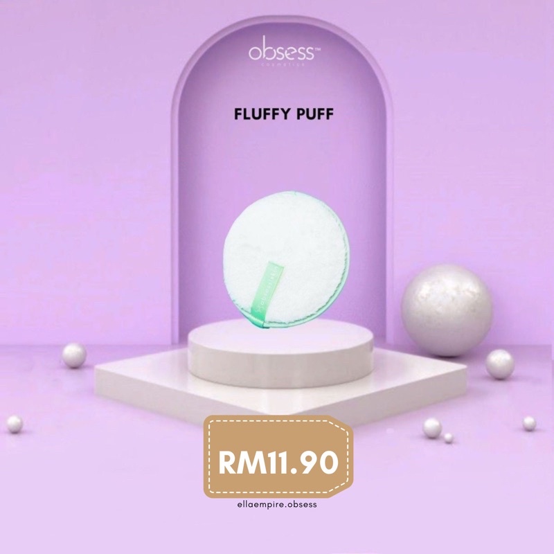พัฟฟองน้ํา Muka Obsess สําหรับแต่งหน้า
