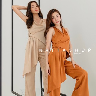 เสื้อแขนกุด เอวเข็มขัด CODE : NT2459