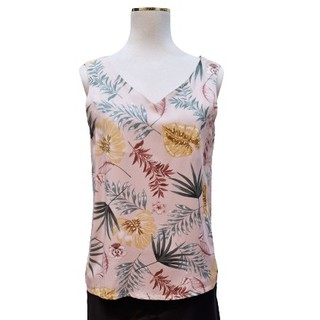 Hawaiian Sleeveless Blouse