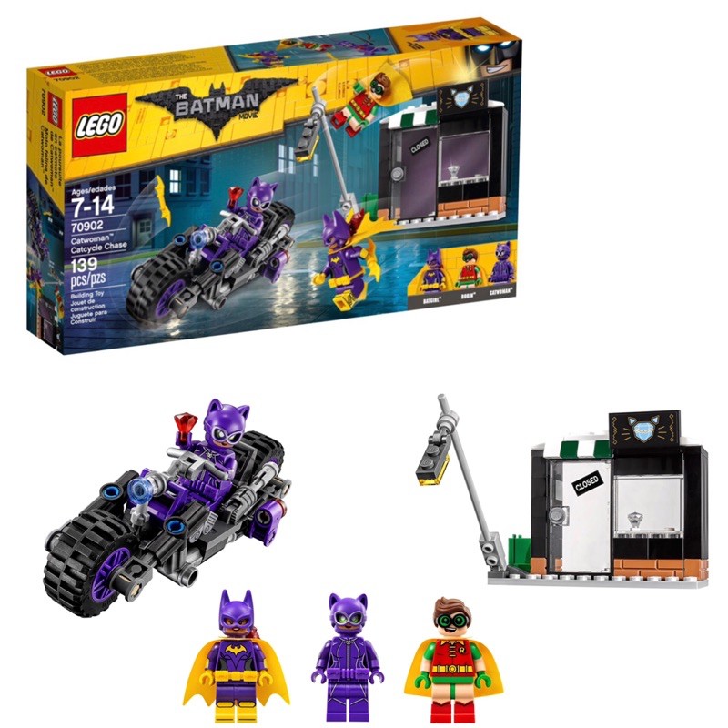 LEGO® BATMAN MOVIE 70902 Catwoman™ Catcycle Chase set | Shopee Thailand