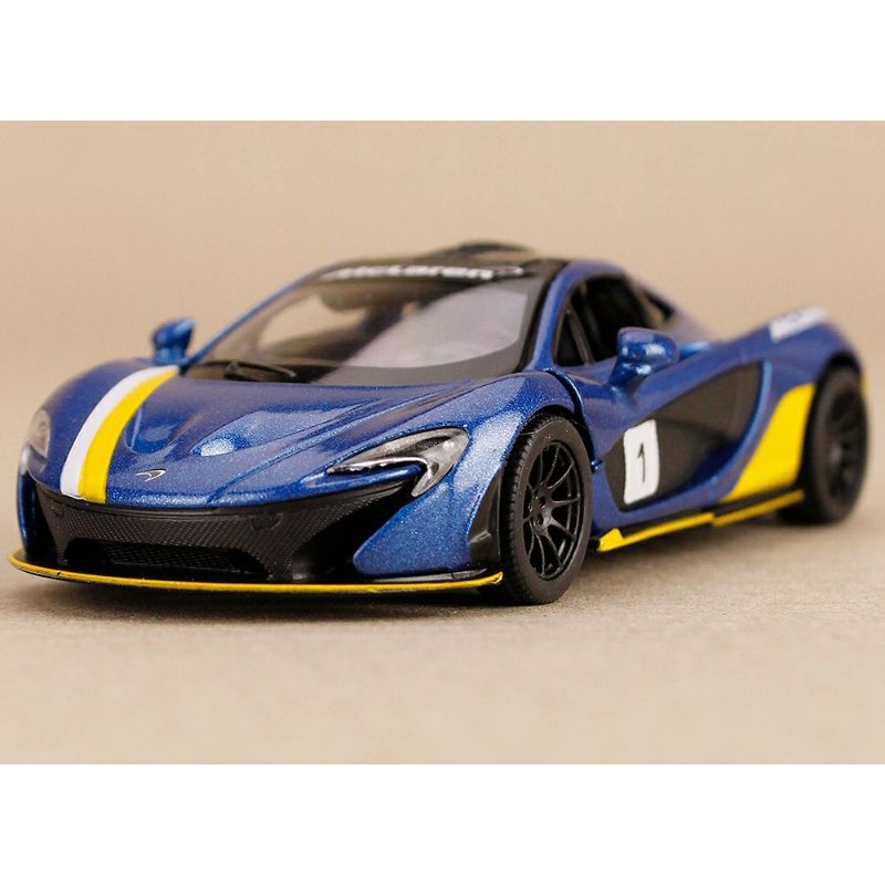 โมเดลรถเหล็ก McLaren P1 Scale 1:36 มีลาน ประตูเปิดได้ ไม่มีกล่อง