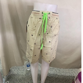 กางเกงขาสั้นผู้ชาย กางเกงเอวยางยืด+เชือกรัด ใส่ได้ทุกกิจกรรม ใส่ได้ทุกสถานการณ์