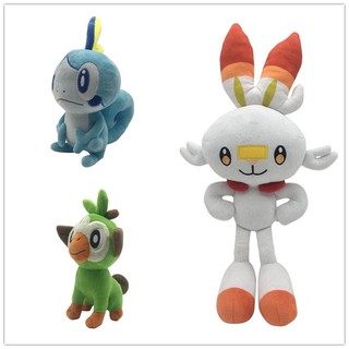 ตุ๊กตาของเล่น pokemon scorbunny ของเล่นสําหรับเด็ก