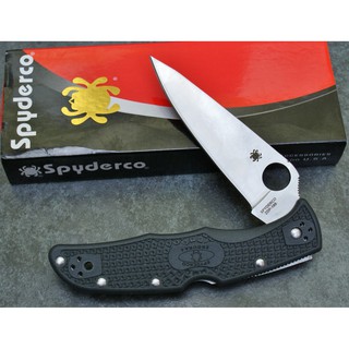 มีดพับ Spyderco Endura 4 รุ่นยอดฮิต ใบ 3.7" เหล็ก VG10 ด้าม FRN nylon fiber