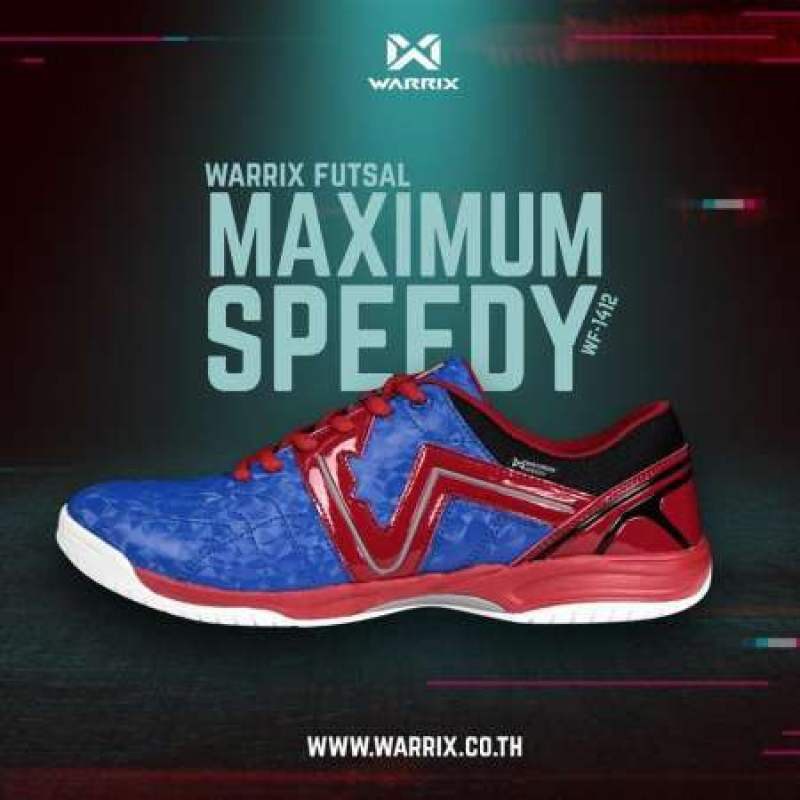 [ลด 15% ใส่โค้ด NEWS375] รองเท้าฟุตซอล WARRIX Maximum Speedy รุ่น WF-1412