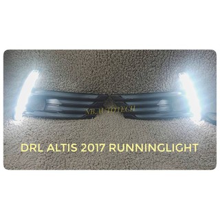 ไฟเดไลท์ altis ALTIS 2017 2018 ฝาครอบสปอร์ตไลท์มีไฟเดไลท์ ไฟเลี้ยววิ่ง  ไฟเดไลท์ อัลติส DRL TOYOTA ALTIS 2017 2018