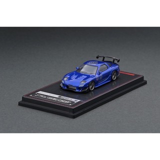 IG1951 1/64 Scale Mazda RX-7 (FD3S) RE Amemiya Blue Metallic