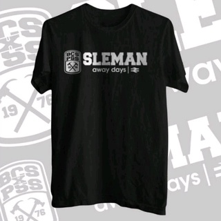 ผ้าฝ้ายแท้Suporter เสื้อยืด PSS SLEMAN BCS BRIGATA CURVA SUD AWAY DAYSS-4XL