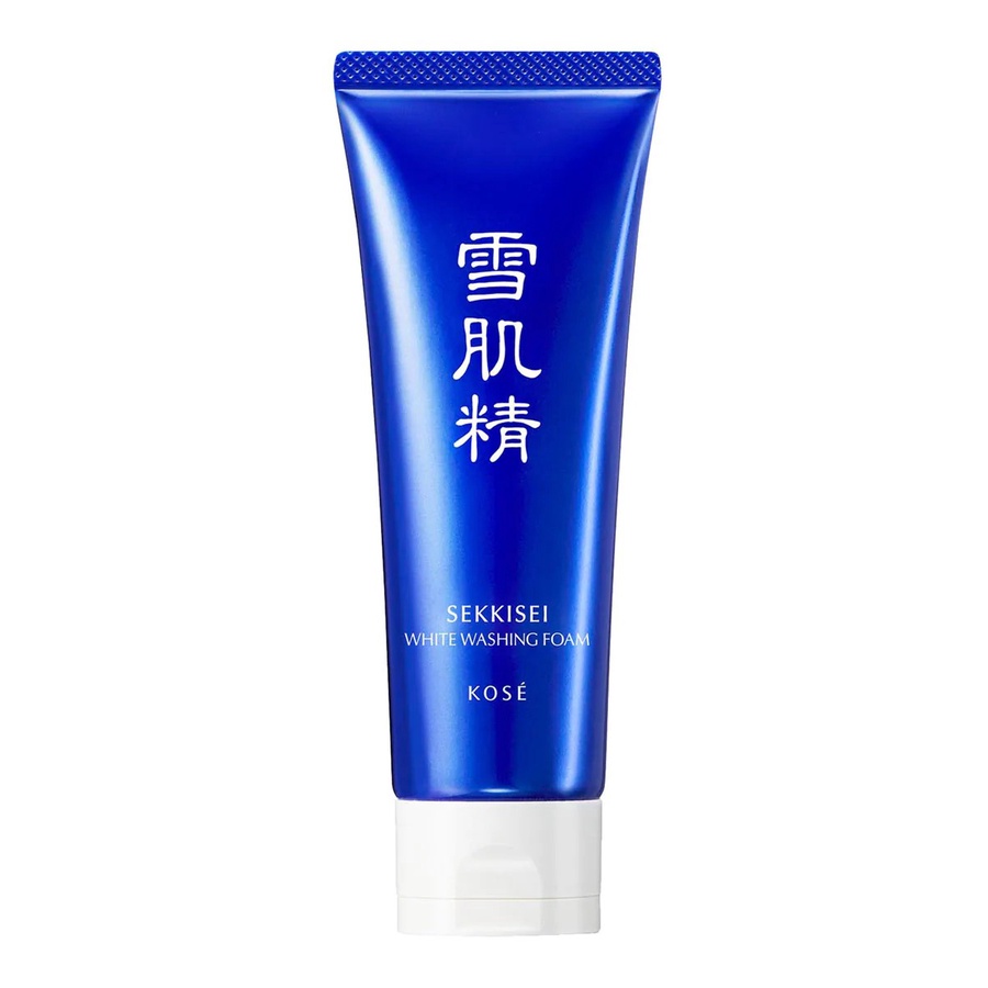 โฟมล้างหน้าเนื้อโฟมฟูนุ่ม KOSÉ SEKKISEI WHITE WASHING FOAM 124 ml. (130 g.) // 142 ml. (150g.)