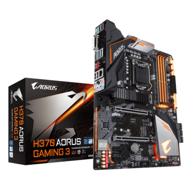 MAINBOARD (เมนบอร์ด) 1151 GIGABYTE H370 AORUS GAMING 3