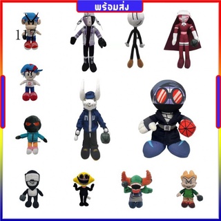 ของเล่นเด็กตุ๊กตา Friday Night Funkin Spooky Month Skid and Pump ขนาด 20-26 ซม. fnaf security breach fnaf funko five nights at freddy s security breach