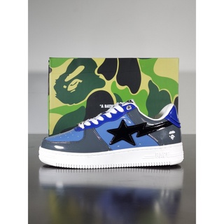 รองเท้าผ้าใบลําลอง รุ่น Bape x Air Force 1 Sta Low Air Force One Low-Cut สไตล์คลาสสิก เข้ากับทุกการแต่งกาย สไตล์สปอร์ต