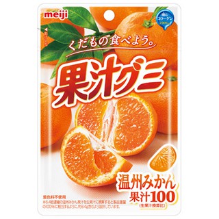 Meiji Kaiyu Gummy Orange 51g. เมจิไคยูกัมมี่รสส้ม 51กรัม